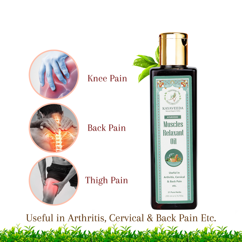 Muscles Relaxant Oil For Arthritis , Joint Pain & Knee Pain ( Made with 21 pure herbs ) 200ml