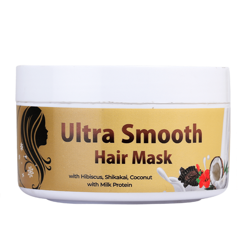 Ultra Smooth Damaged Hair Combo ( Milk Protein, Aloe Vera, Ritha, Neem & Hibiscus )